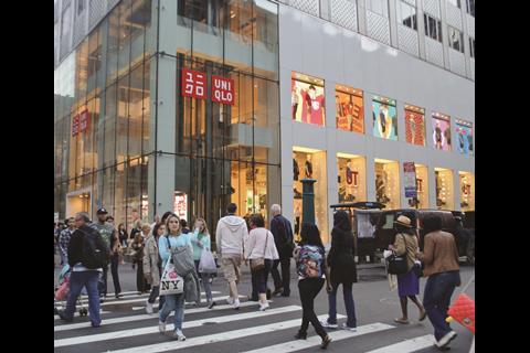 Uniqlo's flagship store in New York